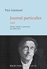 Journal 1937 d'occasion  Livré partout en France