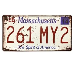 Massachusetts license plate for sale  Delivered anywhere in USA 