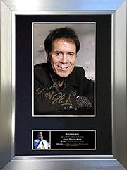 Cliff richard signed for sale  Delivered anywhere in UK