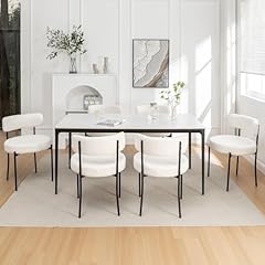 Riknuxi boucle dining for sale  Delivered anywhere in USA 