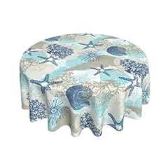 Nautical coastal tablecloth for sale  Delivered anywhere in USA 