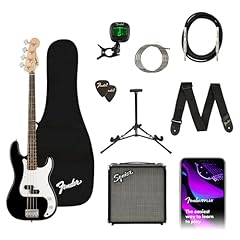 Squier fender bass for sale  Delivered anywhere in USA 