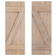 Goflame wood shutters for sale  Delivered anywhere in USA 
