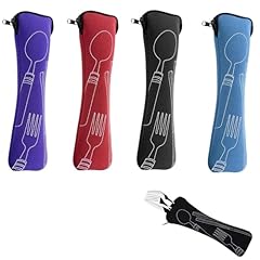 Aqlbhz 4pcs cutlery for sale  Delivered anywhere in UK