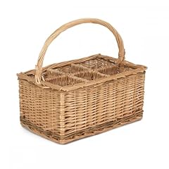 Red hamper wicker for sale  Delivered anywhere in UK