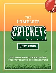 Complete cricket quiz for sale  Delivered anywhere in UK