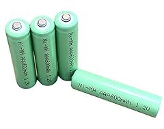 Dunamis 4pk AAA Rechargeable Solar Light Batteries, used for sale  Delivered anywhere in UK