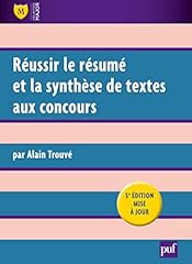 Réussir résumé synthèse d'occasion  Livré partout en France