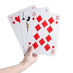 Jumbo playing cards for sale  Delivered anywhere in USA 