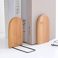 Natural bamboo bookend for sale  Delivered anywhere in UK