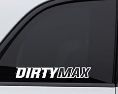 Dirtymax windshield sticker for sale  Delivered anywhere in USA 
