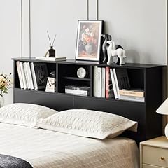 Howjoe bookcase headboard for sale  Delivered anywhere in USA 