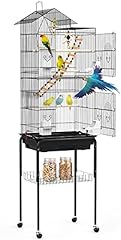 Loberfve 63 Inch Bird Cage with Stand Metal Budgie, used for sale  Delivered anywhere in UK