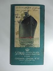 Sitmar. itineraires horaires usato  Spedito ovunque in Italia 