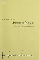 Aristote logos d'occasion  Livré partout en France
