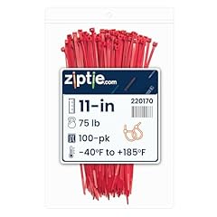 Ziptie.com inch red for sale  Delivered anywhere in USA 