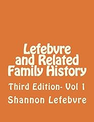 Lefebvre related family for sale  Delivered anywhere in USA 