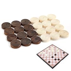 Draughts pieces pcs for sale  Delivered anywhere in UK
