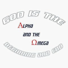 Alpha omega sticker for sale  Delivered anywhere in USA 