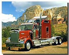 Maroon kenworth truck for sale  Delivered anywhere in USA 