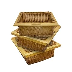 Pull wicker basket for sale  Delivered anywhere in UK