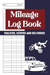 Milleage log book for sale  Delivered anywhere in USA 