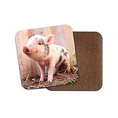 Cute piglet coaster for sale  Delivered anywhere in Ireland
