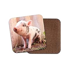 Cute piglet coaster for sale  Delivered anywhere in Ireland