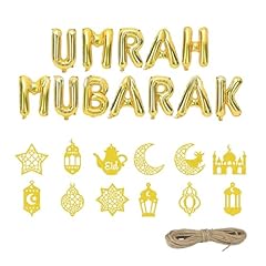 2pcs umrah mubarak for sale  Delivered anywhere in UK
