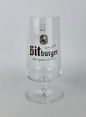 Bitburger glas club usato  Spedito ovunque in Italia 