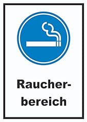 Druck raucherbereich schild gebraucht kaufen  Wird an jeden Ort in Deutschland