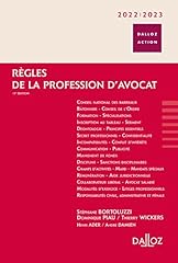 regles profession d avocat d'occasion  Livré partout en France