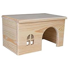 Used, Trixie Wooden House for Guinea Pigs, 28 x 16 x 18 cm for sale  Delivered anywhere in UK