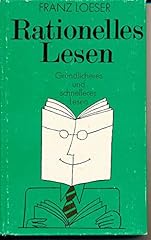 Rationelles lesen gebraucht kaufen  Wird an jeden Ort in Deutschland