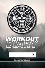Workout diary powerfit usato  Spedito ovunque in Italia 