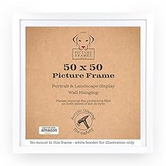 50x50 white picture for sale  Delivered anywhere in UK