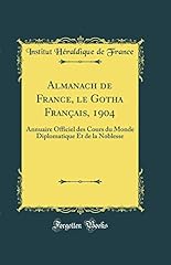 Almanach gotha français d'occasion  Livré partout en France