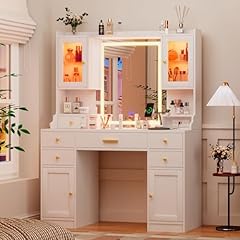 White makeup vanity for sale  Delivered anywhere in USA 