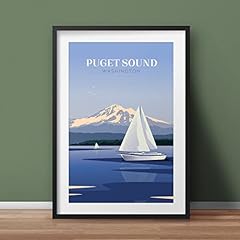 Puget sound print for sale  Delivered anywhere in USA 