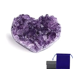 Yatojuzi amethyst heart for sale  Delivered anywhere in USA 