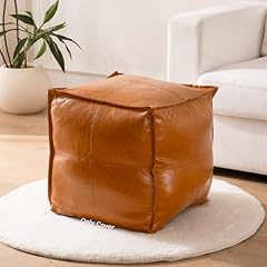 Pouf ottoman cover for sale  Delivered anywhere in USA 