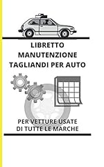 Libretto manutenzione tagliand usato  Spedito ovunque in Italia 
