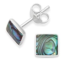 Sterling silver paua for sale  Delivered anywhere in UK