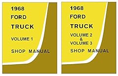 bishko automotive literature 1968 Ford Truck F100-F350 Shop Service Repair Manual Book Engine Electrical OEM for sale  Delivered anywhere in Canada