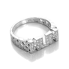 Sterling silver crystal for sale  Delivered anywhere in UK