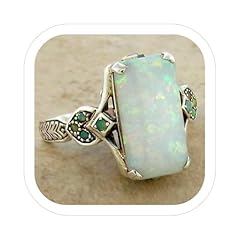 Square white opal for sale  Delivered anywhere in UK