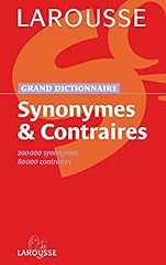 Grand dictionnaire synonymes d'occasion  Livré partout en France