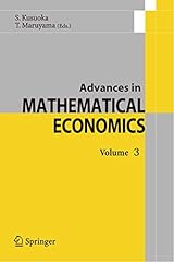 Advances mathematical economic d'occasion  Livré partout en France
