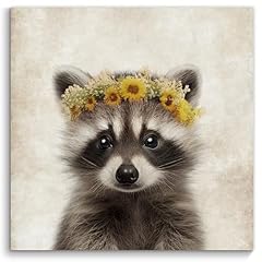 Funny raccoon canvas for sale  Delivered anywhere in USA 