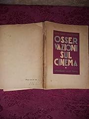 Osservazioni sul cinema for sale  Delivered anywhere in UK